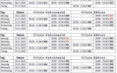 Theoriekalender November 2025
