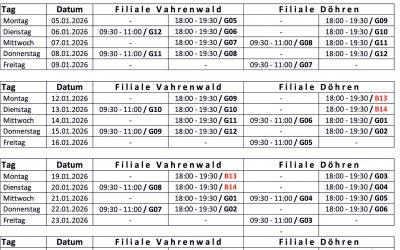 Theoriekalender Januar 2026