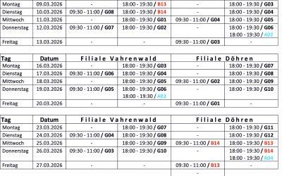 Theoriekalender März 2026
