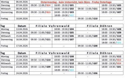 Theoriekalender April 2026