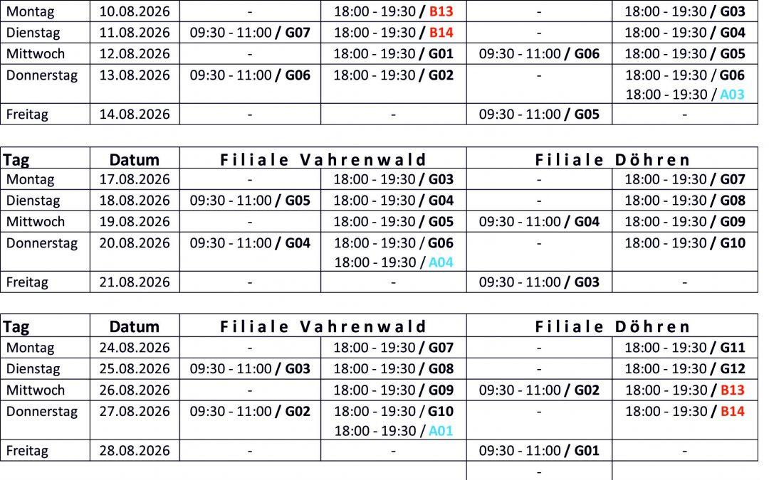 Theoriekalender August 2026