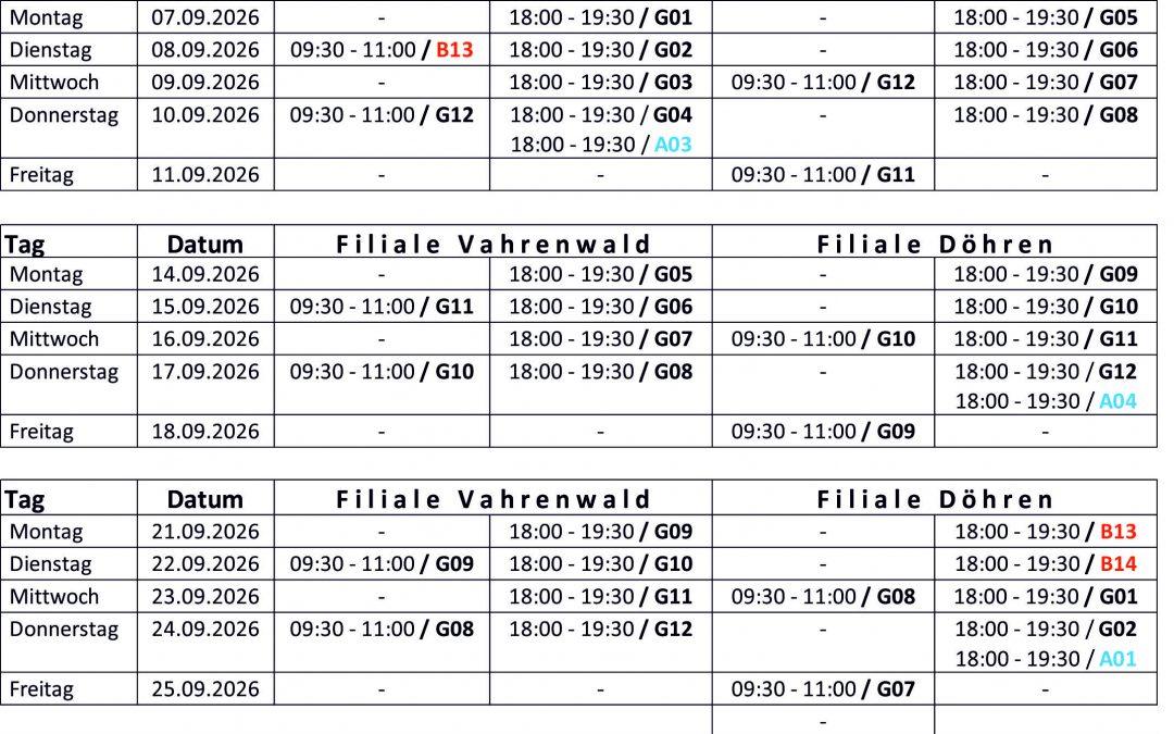 Theoriekalender September 2026
