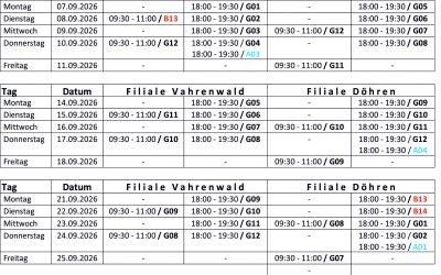 Theoriekalender September 2026