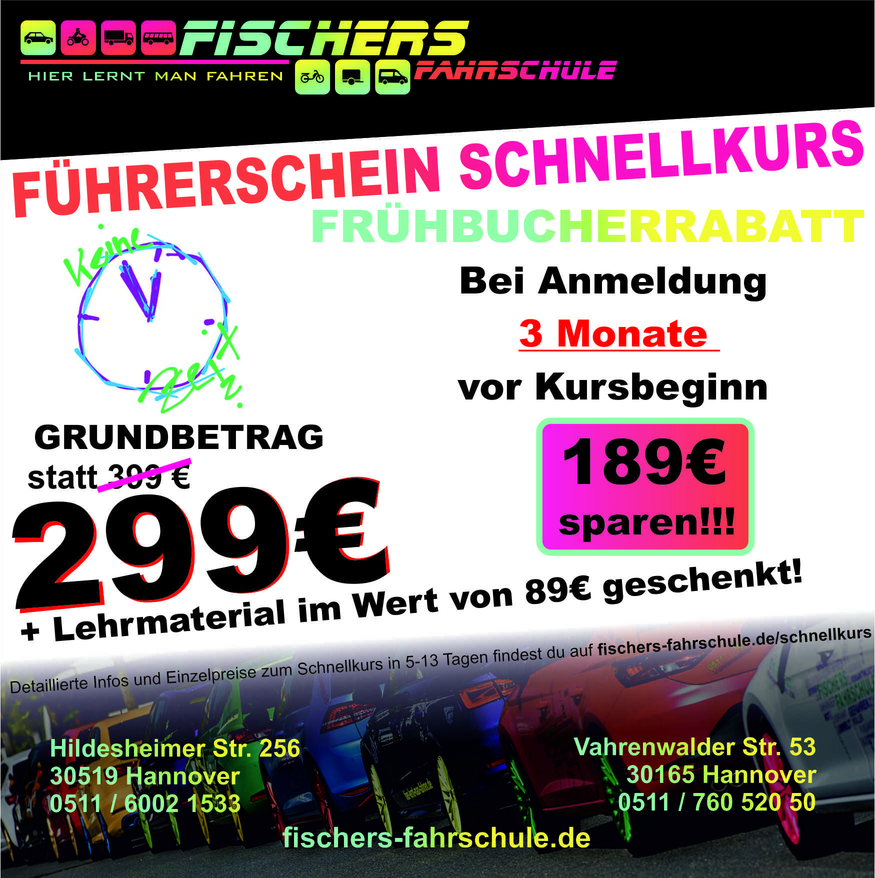 Schnellkurs Angebot Hannover